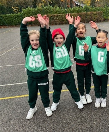 Year 2 Netballers Shine In Their First Match